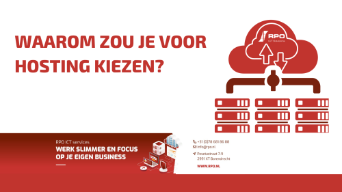 Waarom zou je voor hosting kiezen?